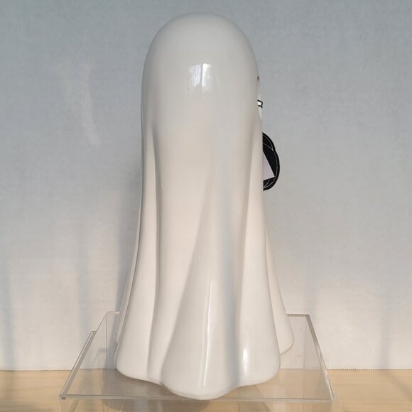 Martha Stewart Halloween Decor LED Lights Up White Ceramic Spooky Ghost 8.75 in - Picture 14 of 15